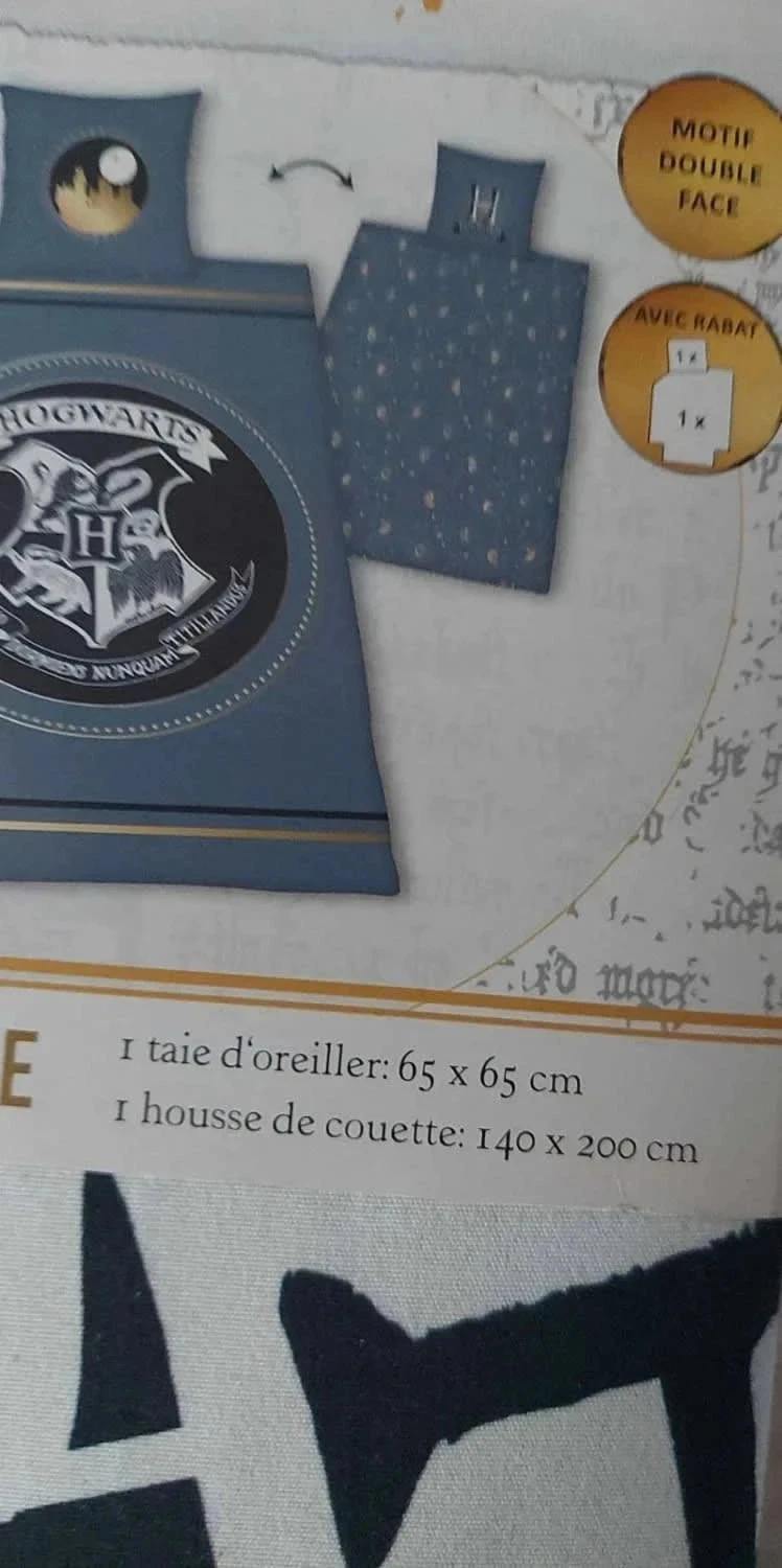 Juego de cama nuevo de Harry Potter – photo 4